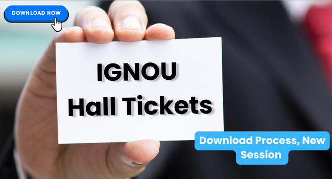 IGNOU Hall Ticket