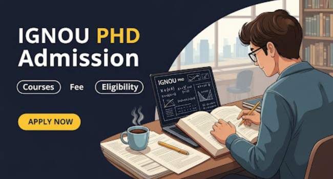 IGNOU PHd Admission