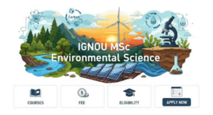 IGNOU MSc Environmental Science Admission