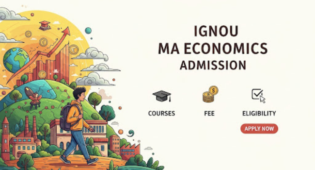 IGNOU MA Economics Admission