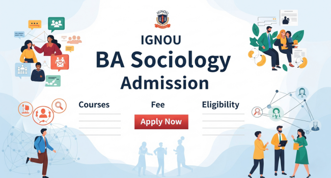 IGNOU BA Sociology Admission