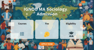 IGNOU MA Sociology Admission