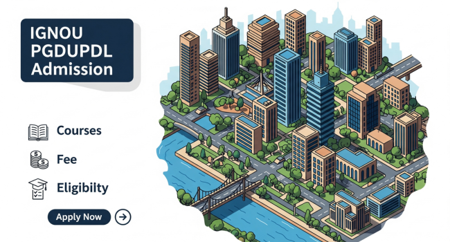 IGNOU PGDUPDL Admission