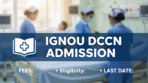 IGNOU DCCN Admission